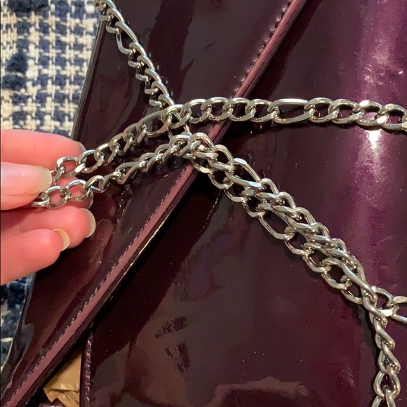 ๐ Nine West Clutch Purse - Deep Plum - Picture 3 of 5